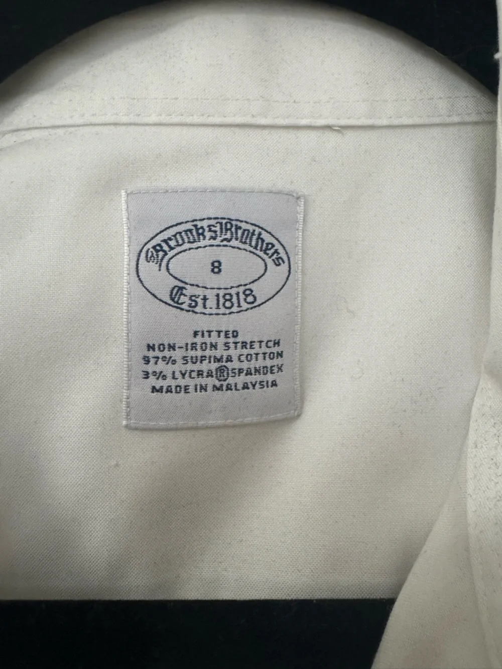 Brooks Brothers White Sleeveless Button-Down Shirt - Picture 6 of 7